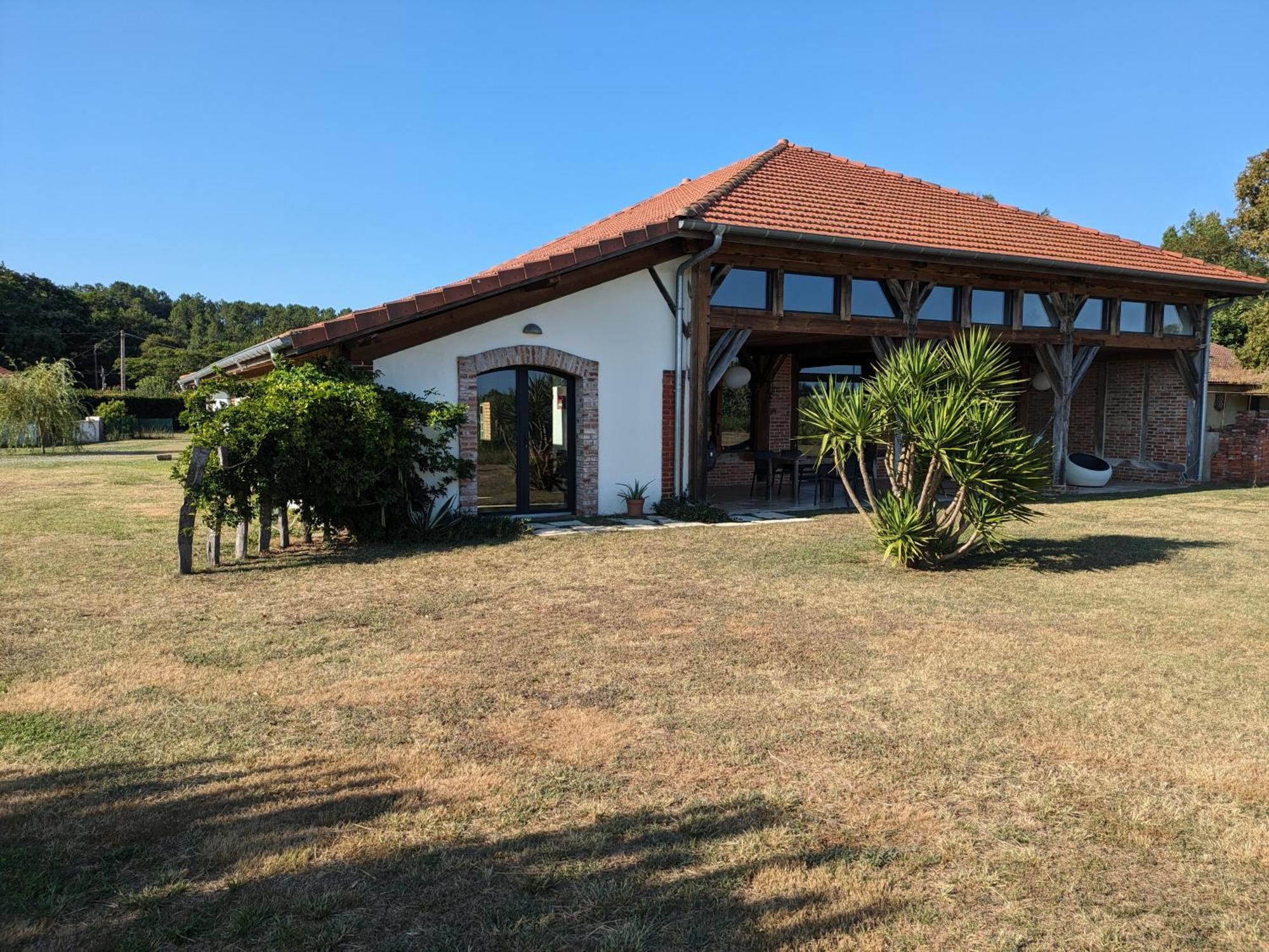 Villa La Grange D'Hardy Soustons Exterior foto
